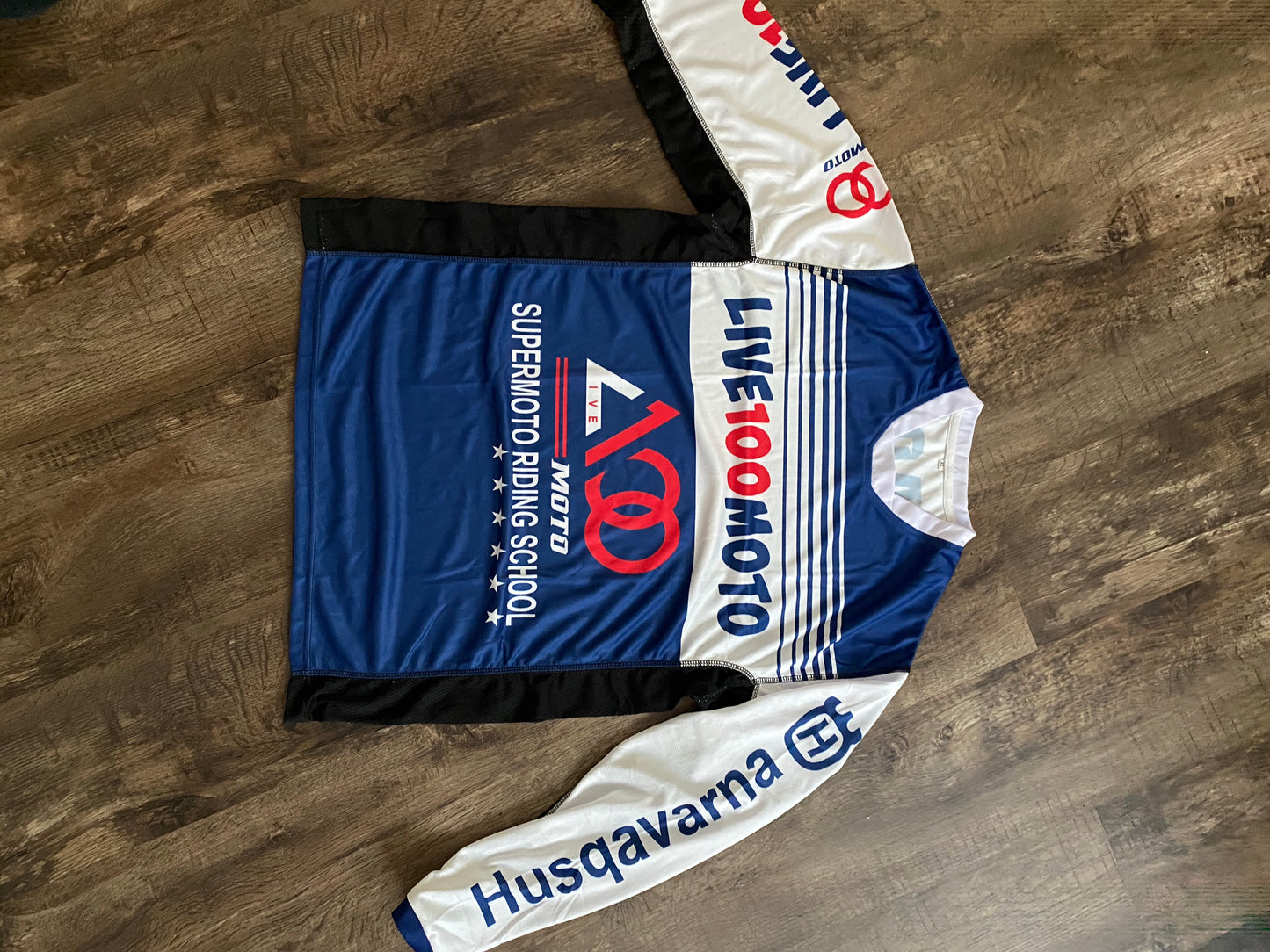 Live 100 Moto Custom Jersey